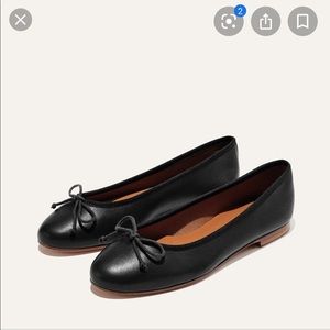 Margaux The Demi Ballet Flat in Black
